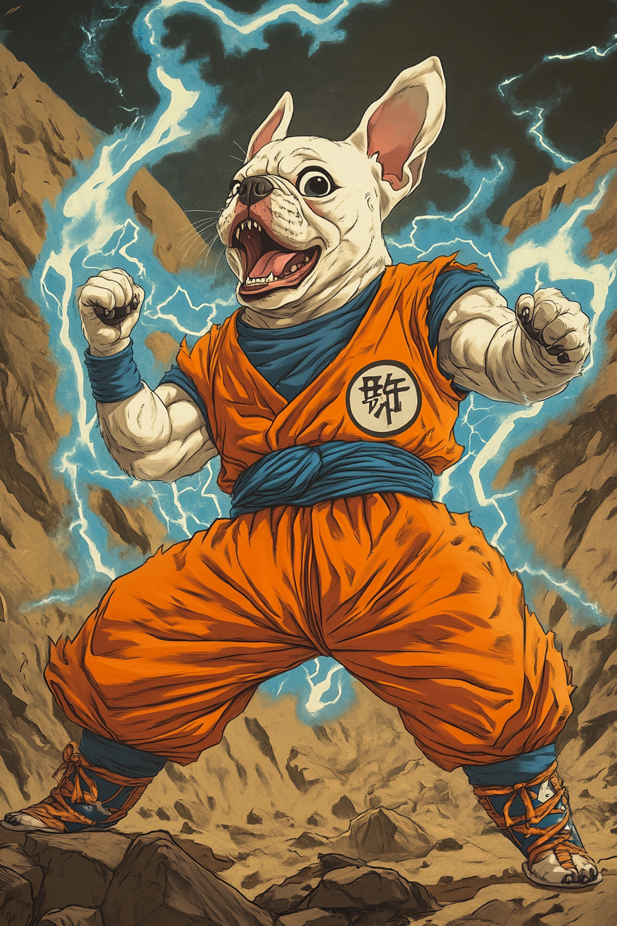Dragon Ball - Custom Pet Portrait