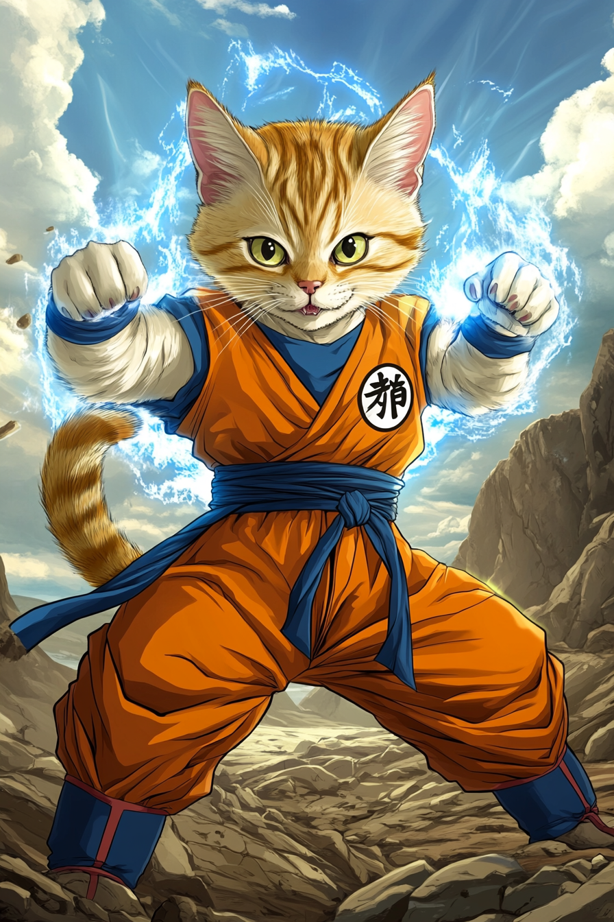 Dragon Ball - Custom Pet Portrait