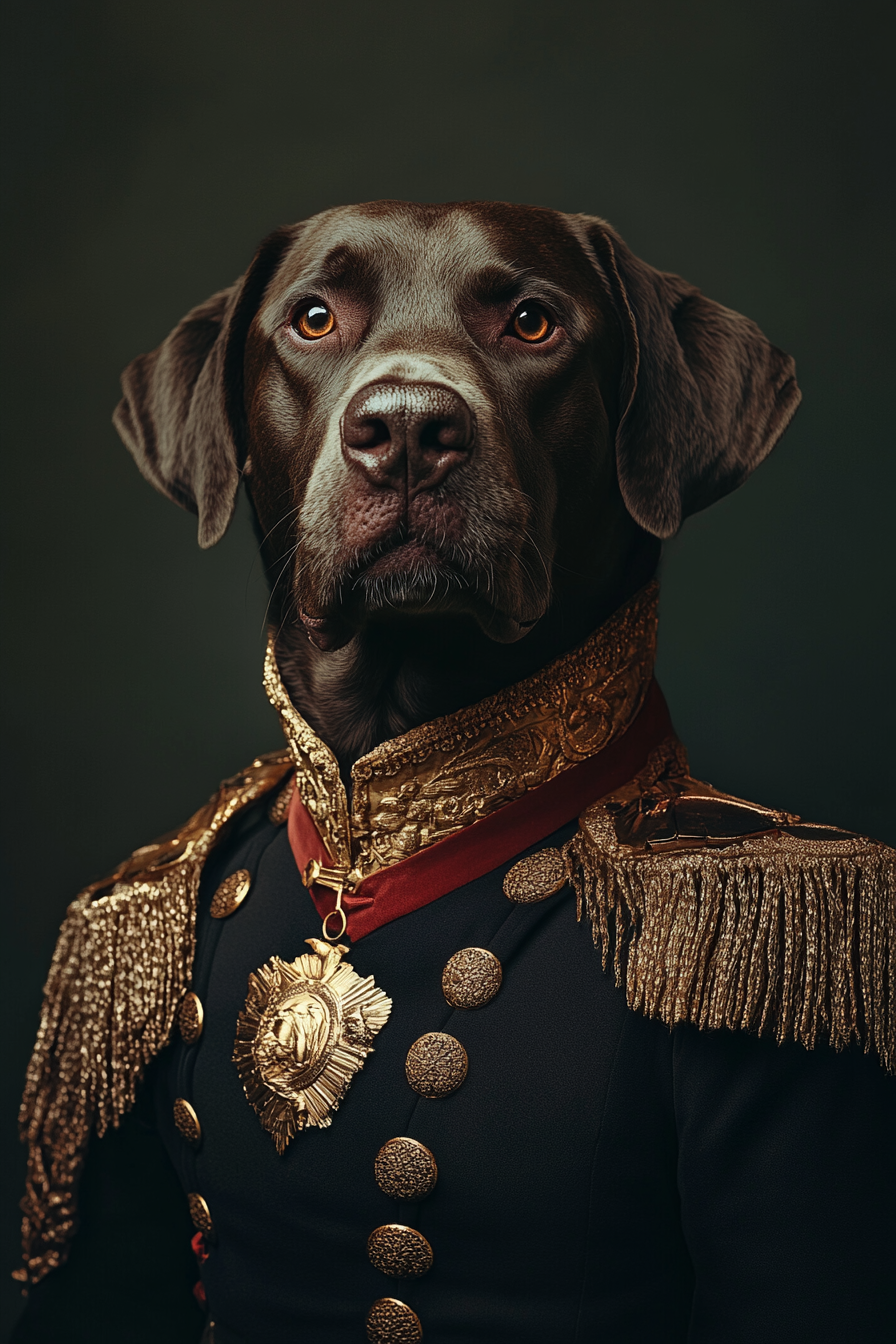 The General - Custom Pet Portrait