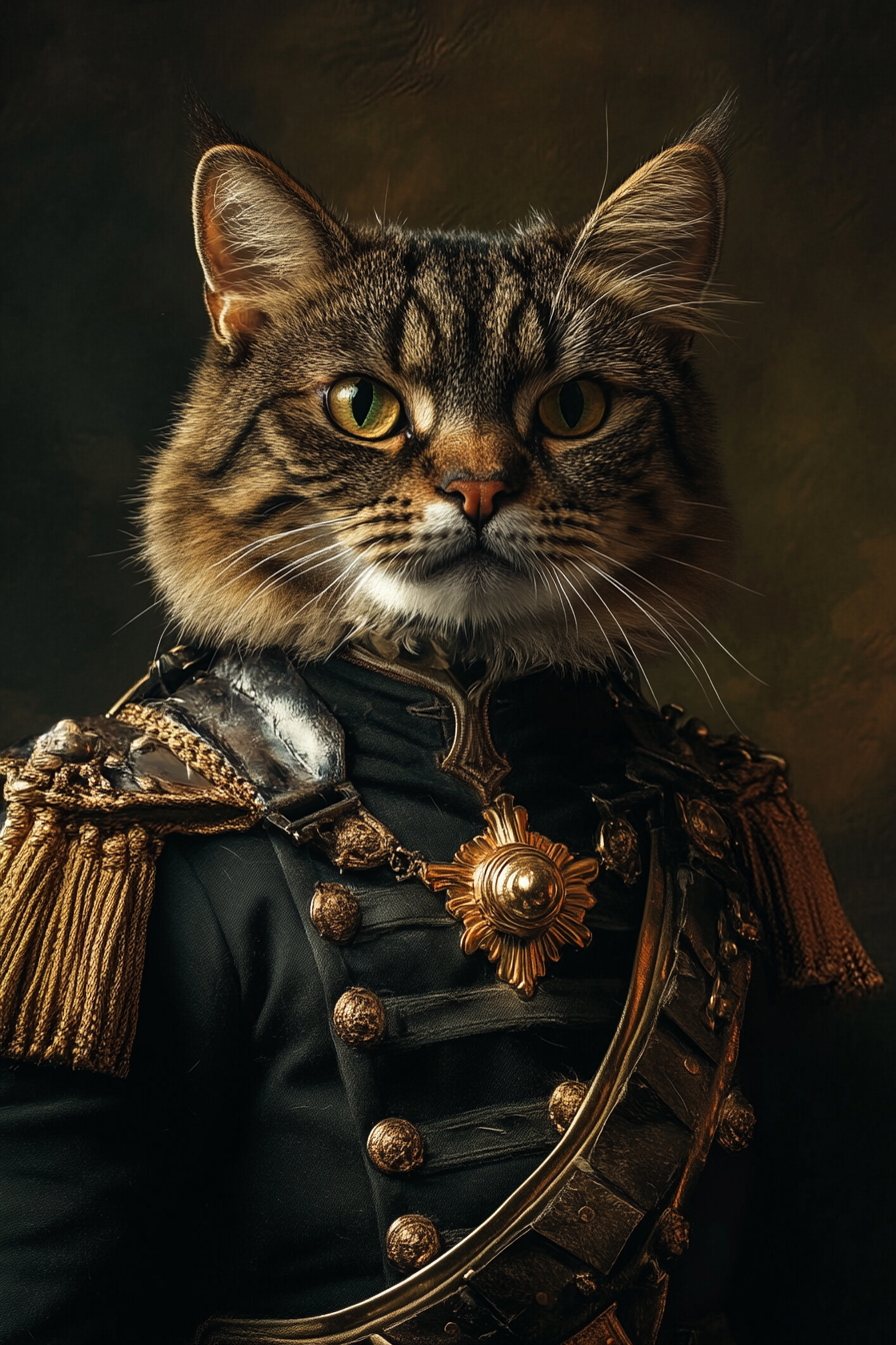 The General - Custom Pet Portrait