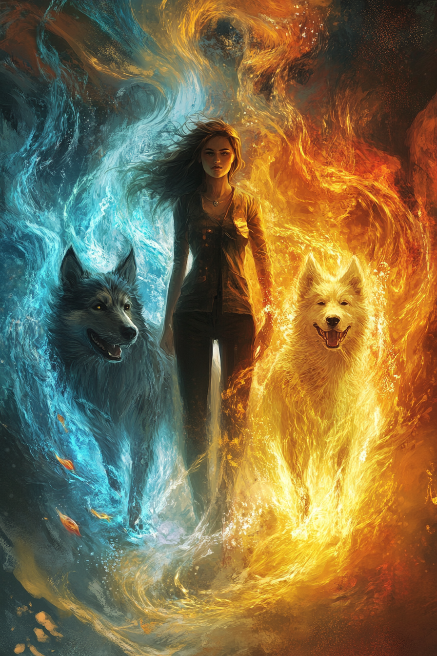 Guardian of the Elements - Custom Pet Portrait