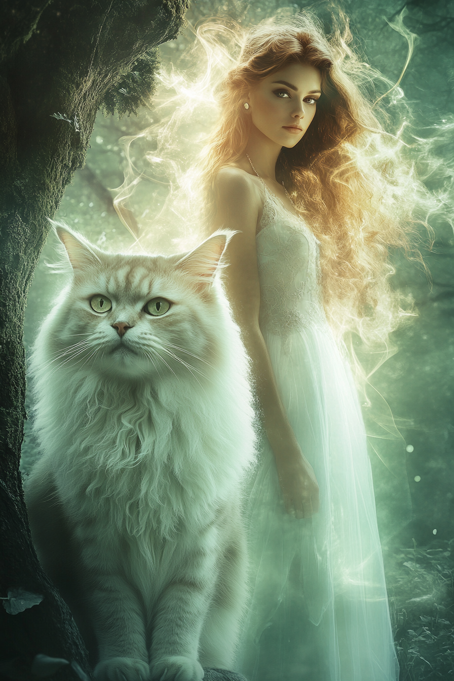 Guardian of the Forest - Custom Pet Portrait