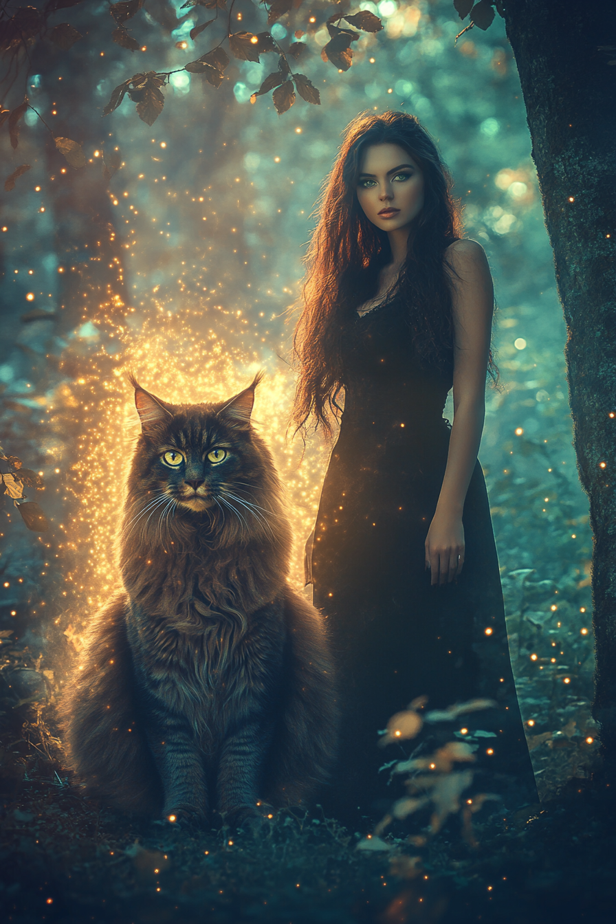 Guardian of the Forest - Custom Pet Portrait