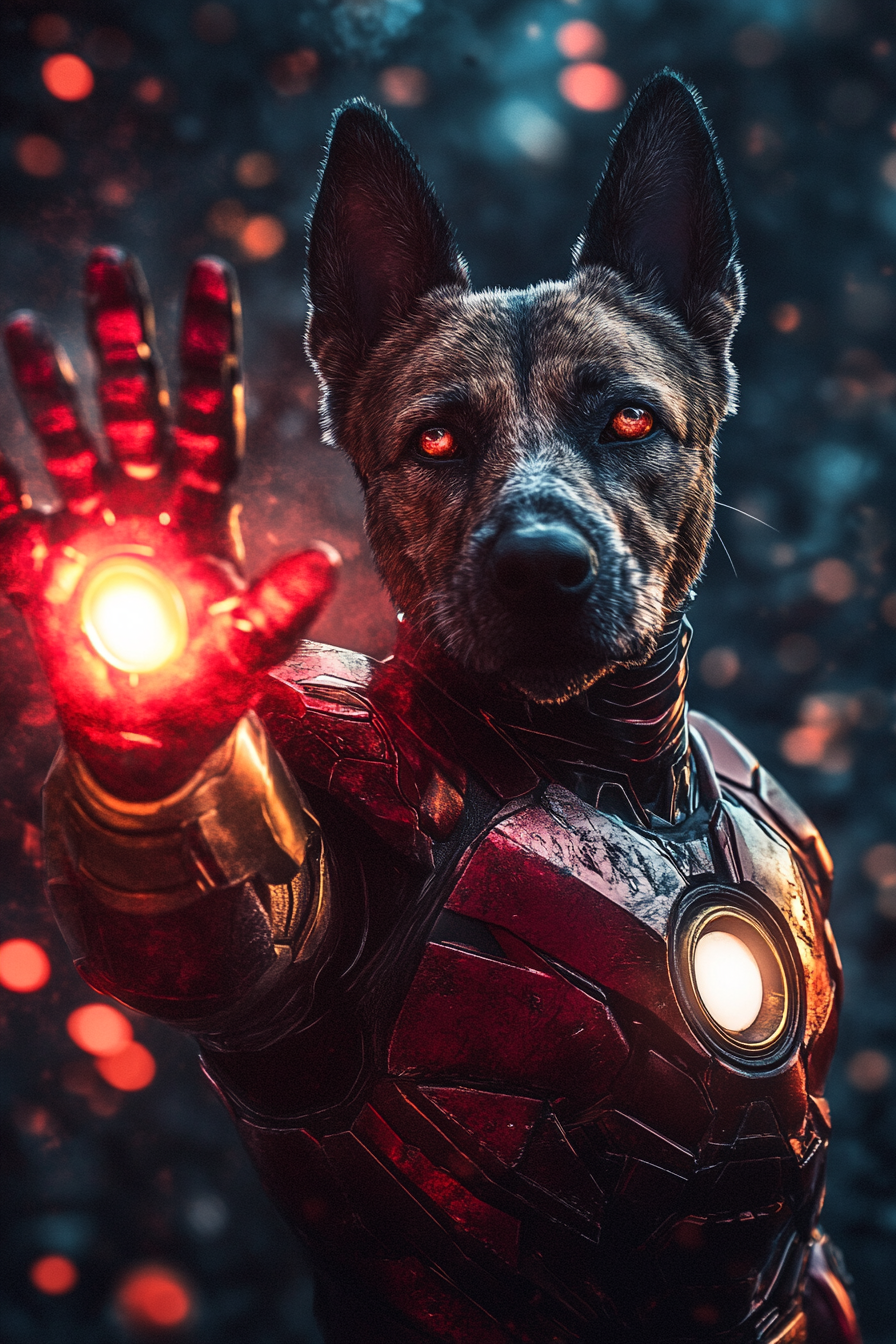 Ironman - Custom Pet Portrait