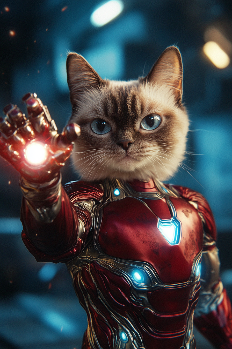 Ironman - Custom Pet Portrait