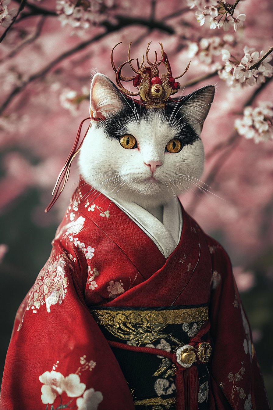 Japanese Royal - Custom Pet Portrait