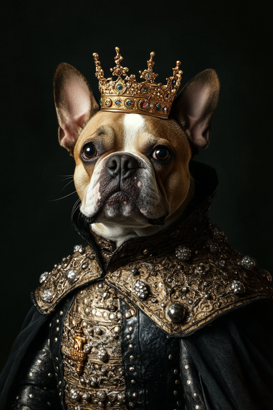 The King - Custom Pet Portrait