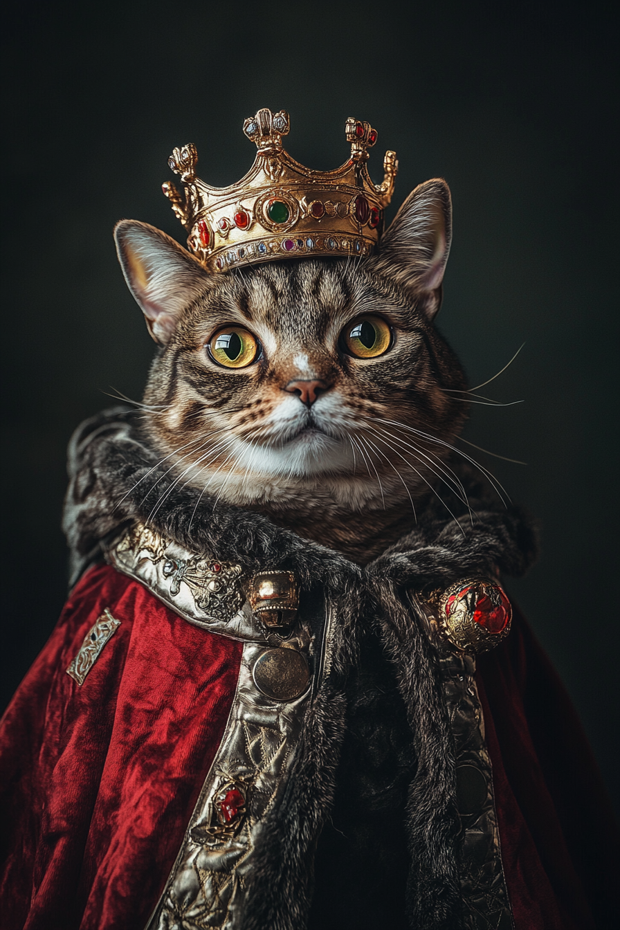 The King - Custom Pet Portrait