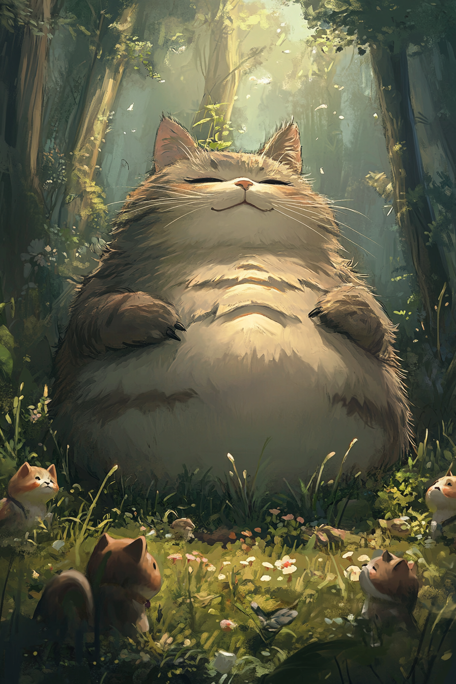 My Neighbor Totoro Whimsy: Forest Friends - Custom Phone Case