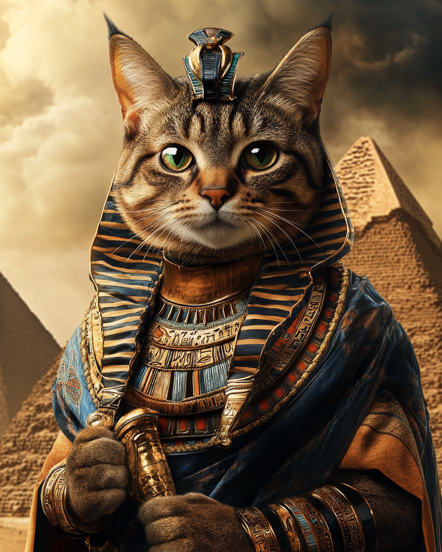 Pharaoh - Custom Pet Portrait