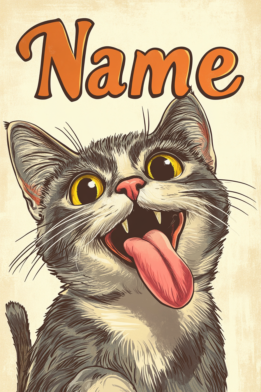 Retro Paws: Comic Pet Chronicles - Custom Phone Case
