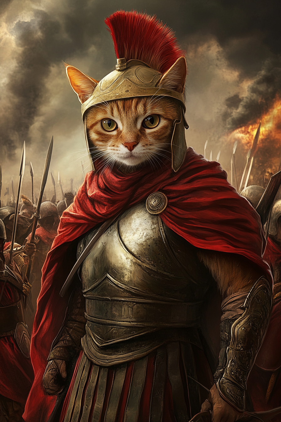 Spartan - Custom Pet Portrait