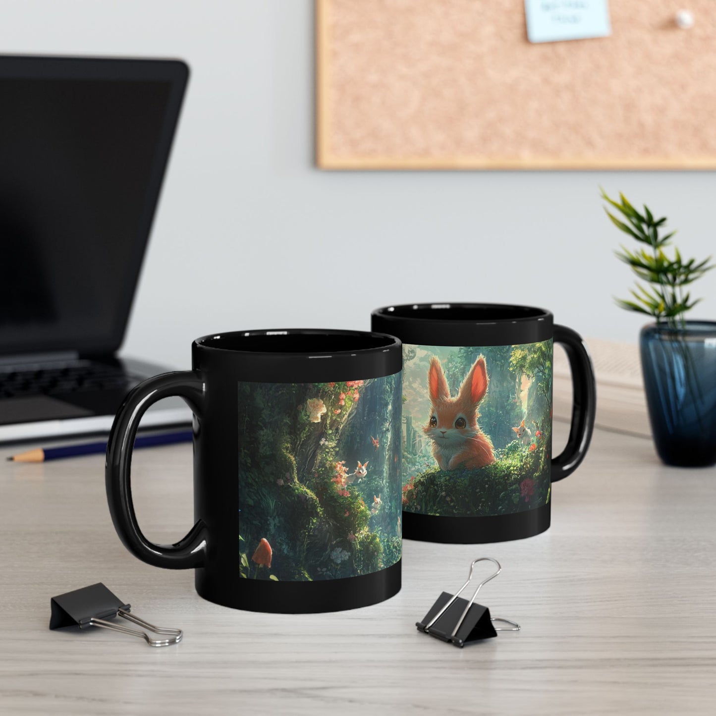 Studio Ghibli Fantasy Enchanted Companions - Custom Mug