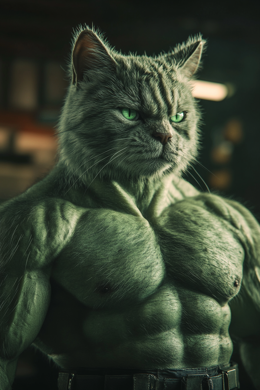 The Hulk - Custom Pet Portrait