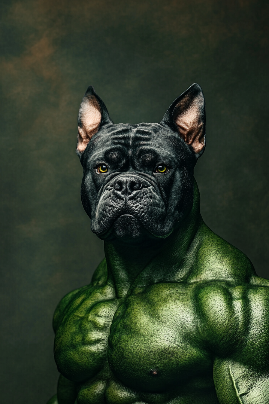The Hulk - Custom Pet Portrait