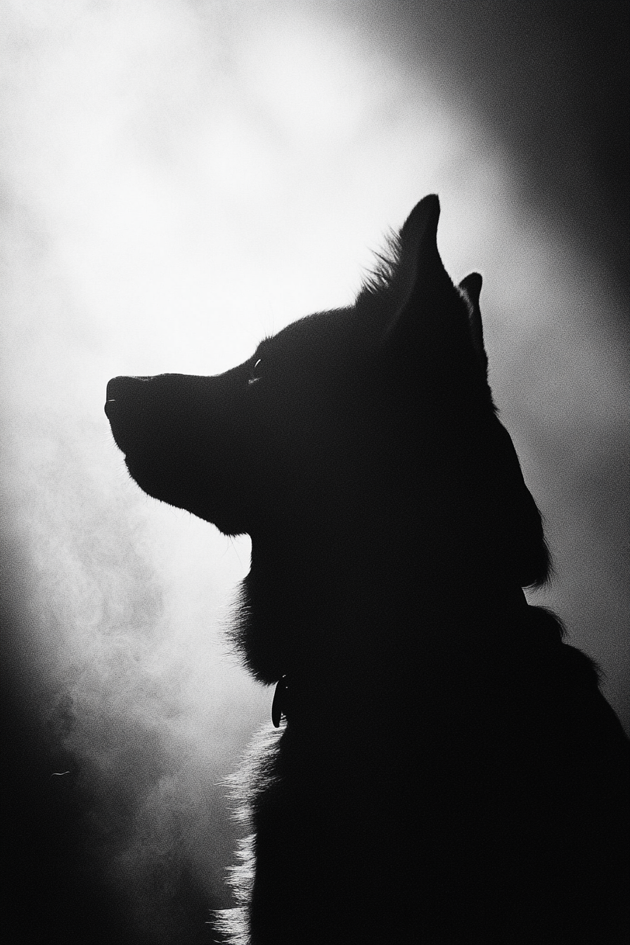 Light and Shadow: The Expressive - Custom Pet Portrait