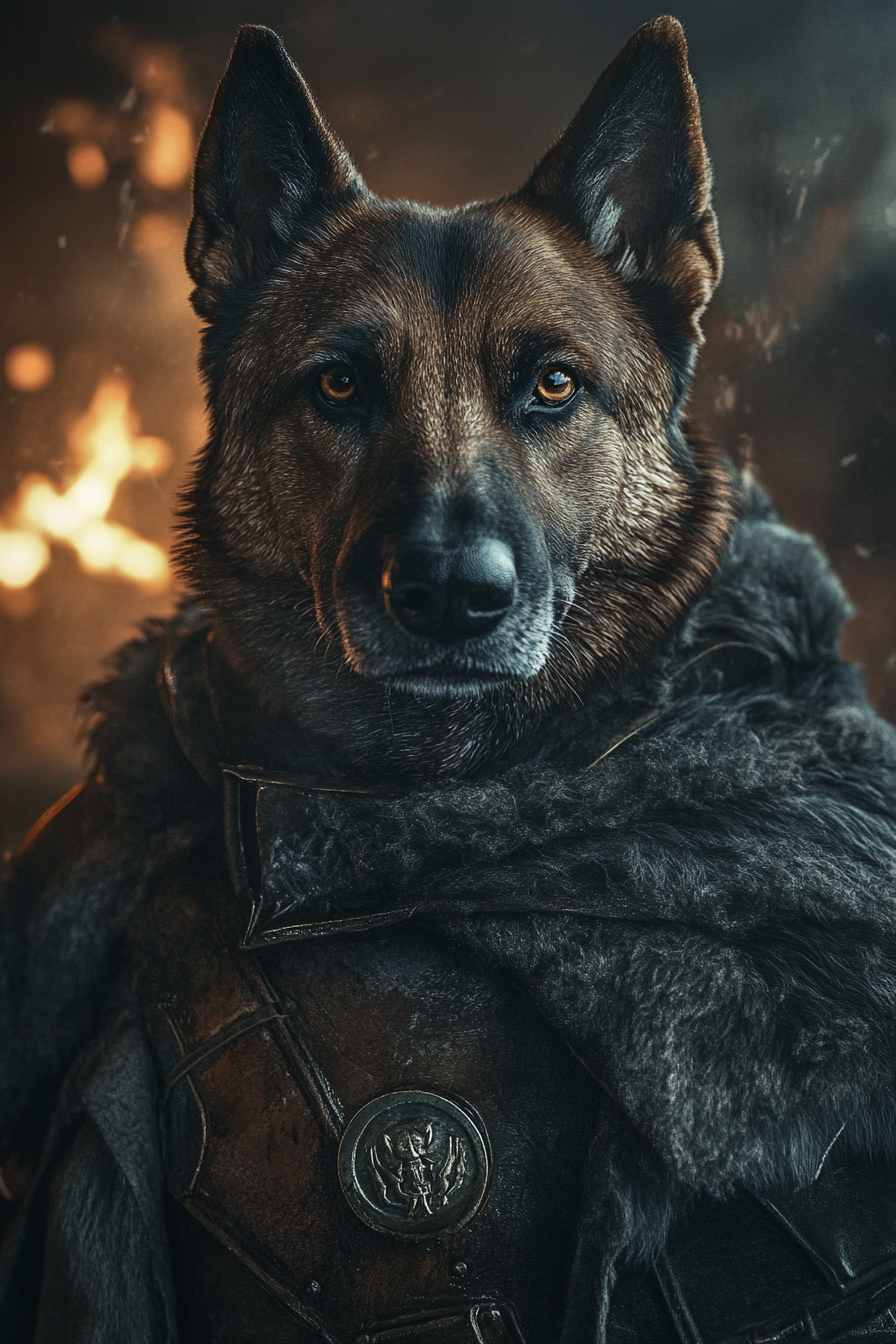 Valkyrie - Custom Pet Portrait
