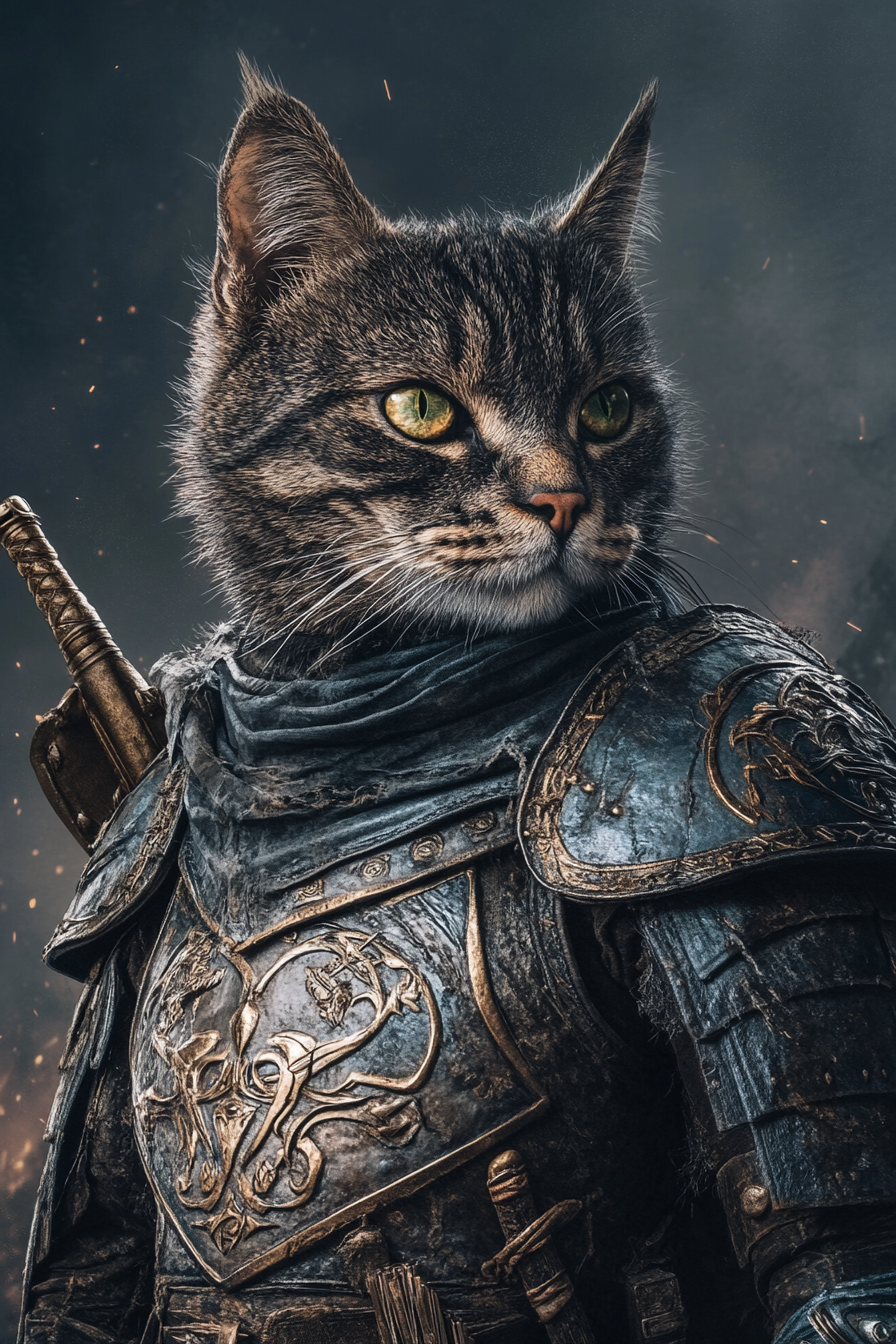 Valkyrie - Custom Pet Portrait