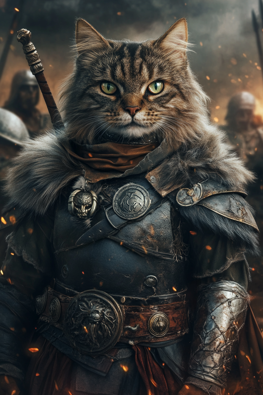 Valkyrie - Custom Pet Portrait