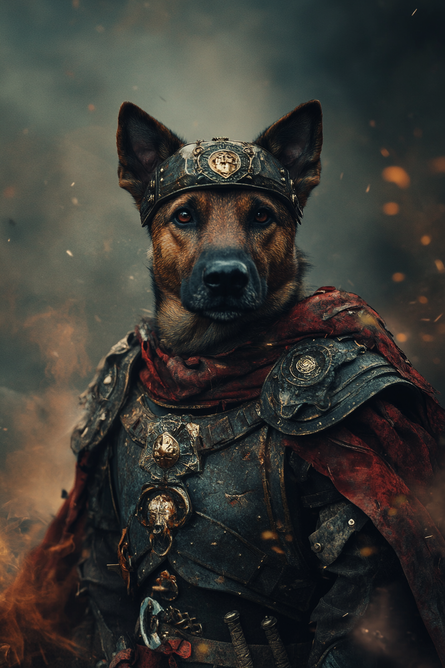 Valkyrie - Custom Pet Portrait