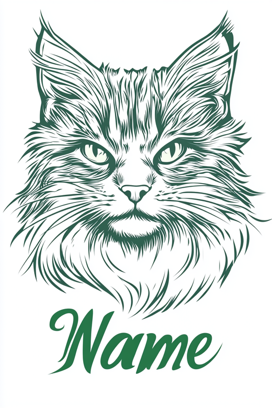 Clean Lines: Minimalist Pet Emblem - Custom Mug
