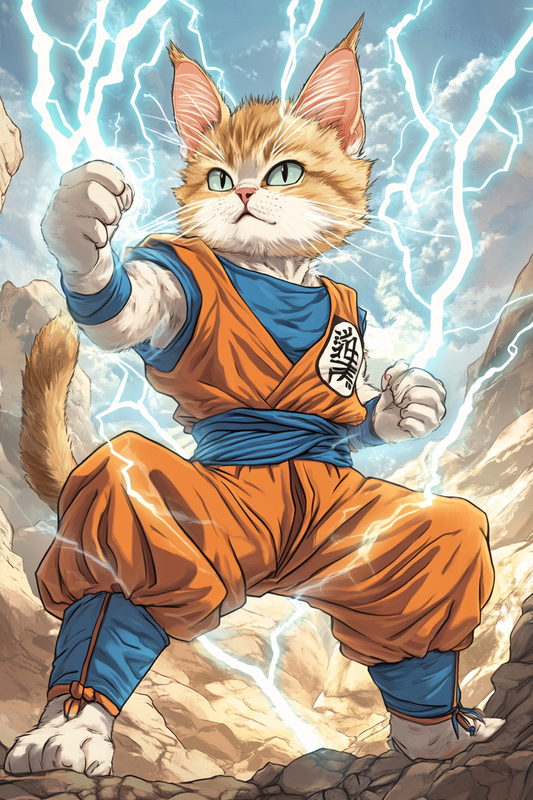 Dragon Ball - Custom Pet Portrait