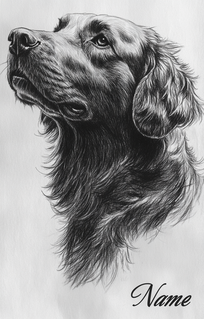 Elegant Paws: Sketch - Custom Pet Portrait