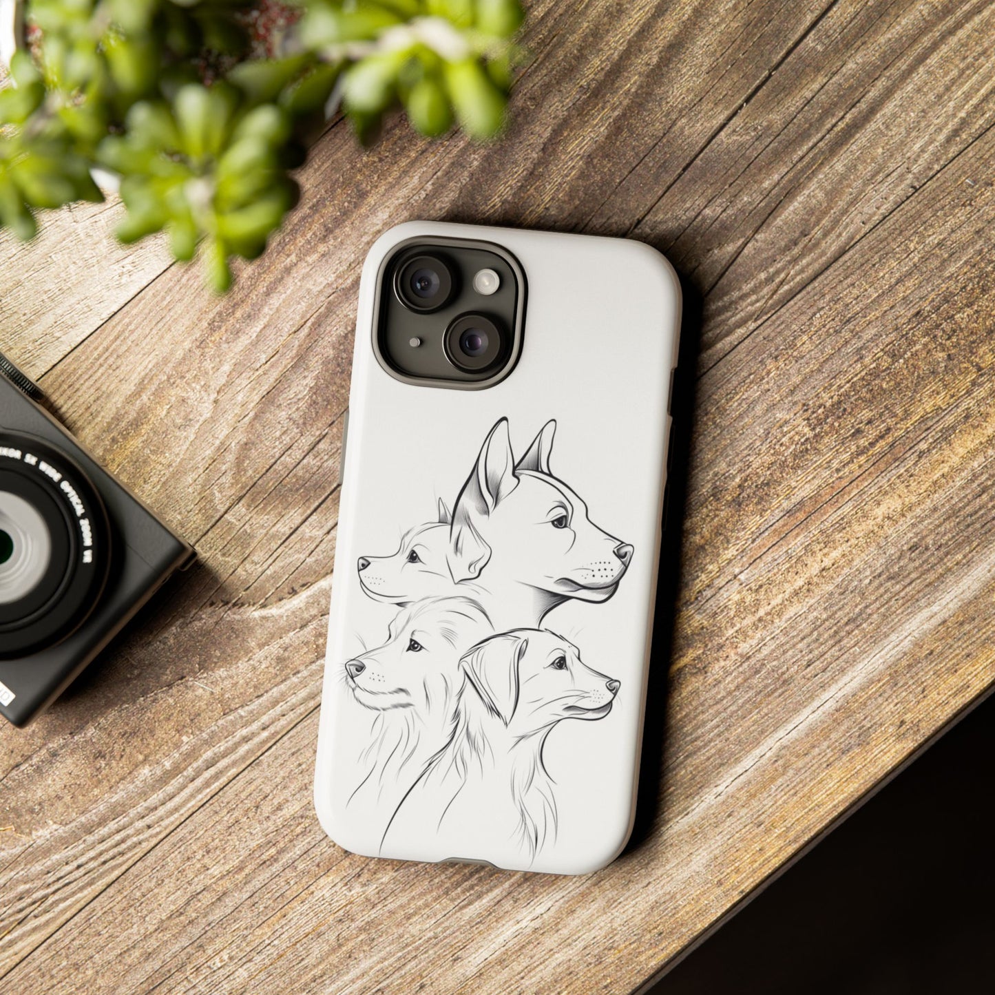 Elegant Silhouettes: Refined - Custom Phone Case