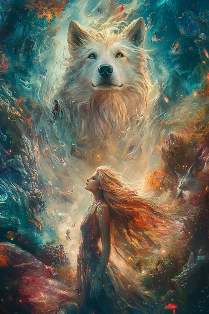 Ethereal Guardians - Custom Pet Portrait