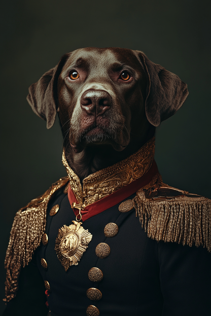 The General - Custom Pet Portrait