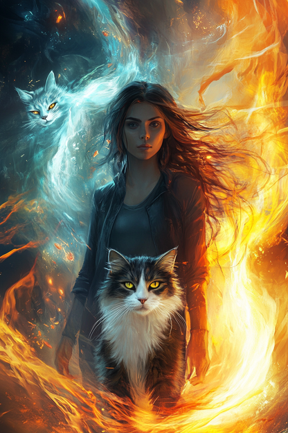 Guardian of the Elements - Custom Pet Portrait