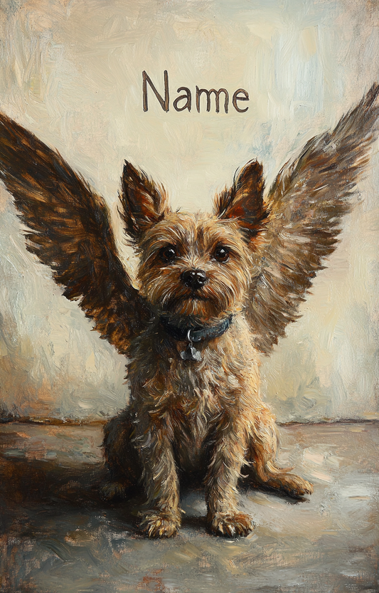 Impressionist Angel: Winged Companions - Custom Phone Case