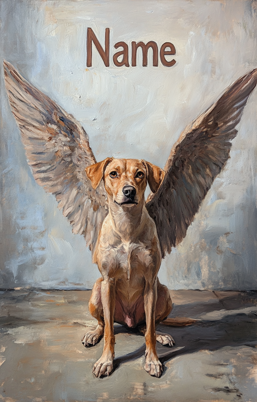 Impressionist Angel: Winged Companions - Custom Phone Case