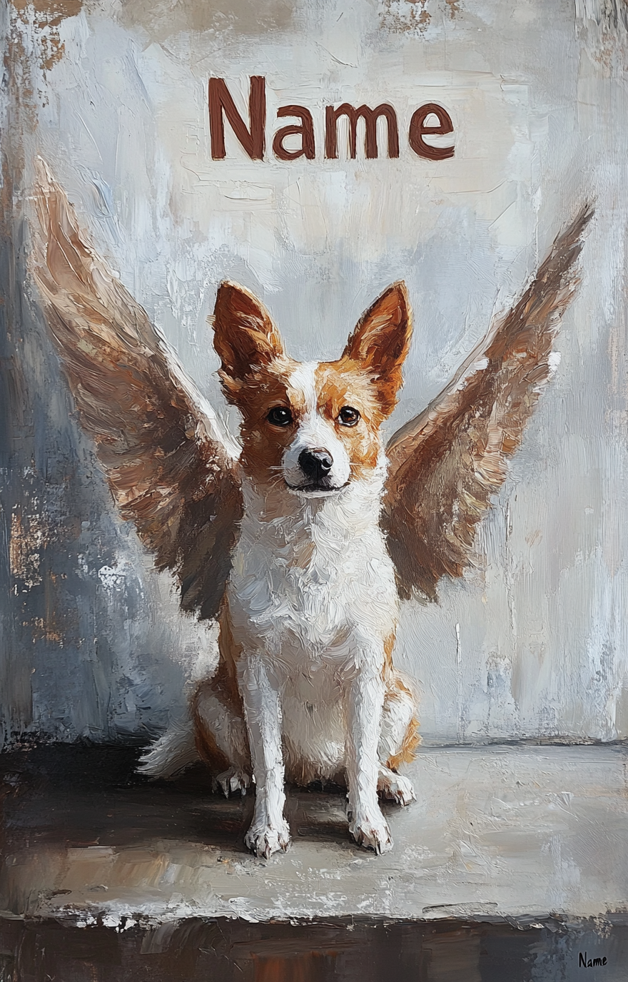 Impressionist Angel: Winged Companions - Custom Phone Case