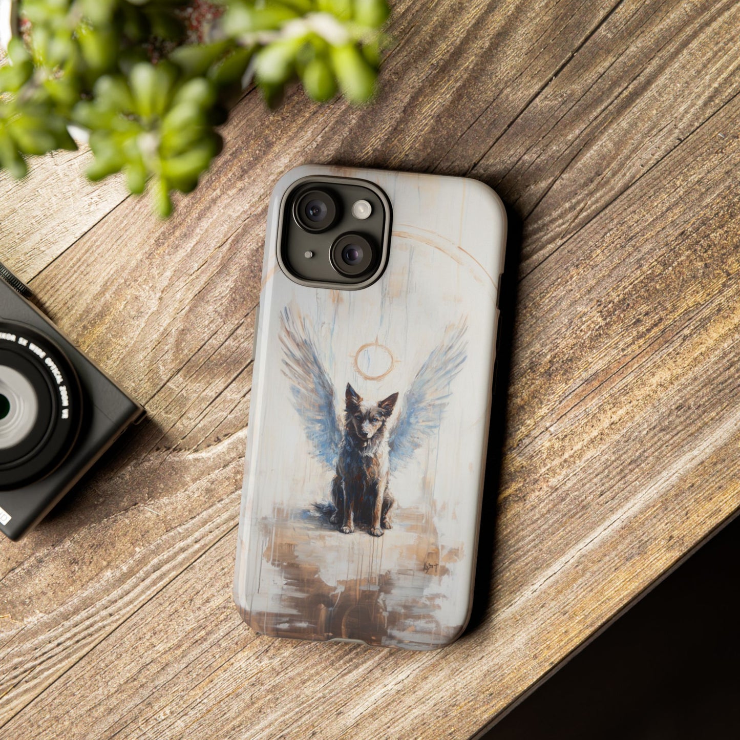 Impressionist Angel: Winged Companions - Custom Phone Case