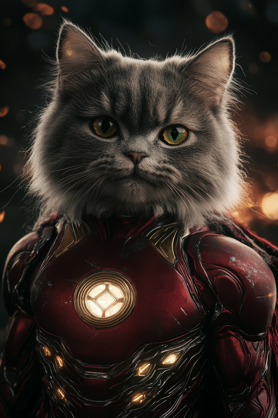 Ironman - Custom Pet Portrait