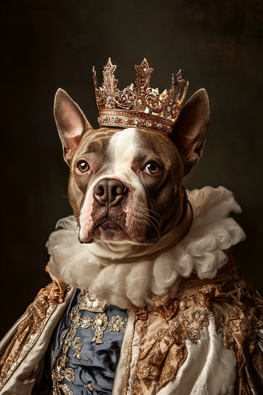 The King - Custom Pet Portrait