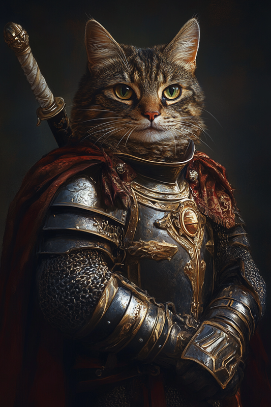 The Knight - Custom Pet Portrait