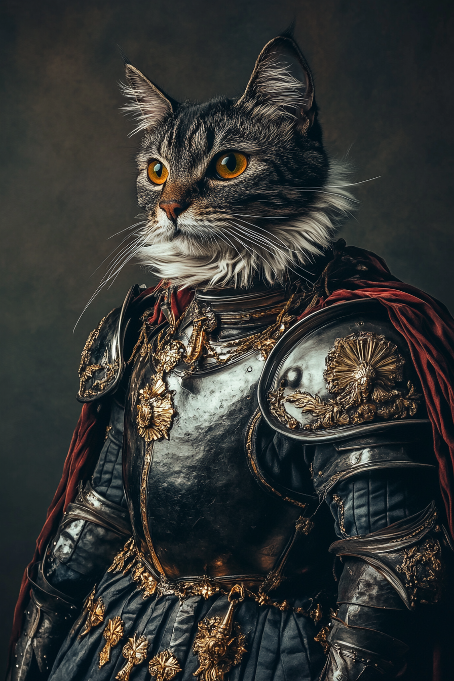 The Knight - Custom Pet Portrait