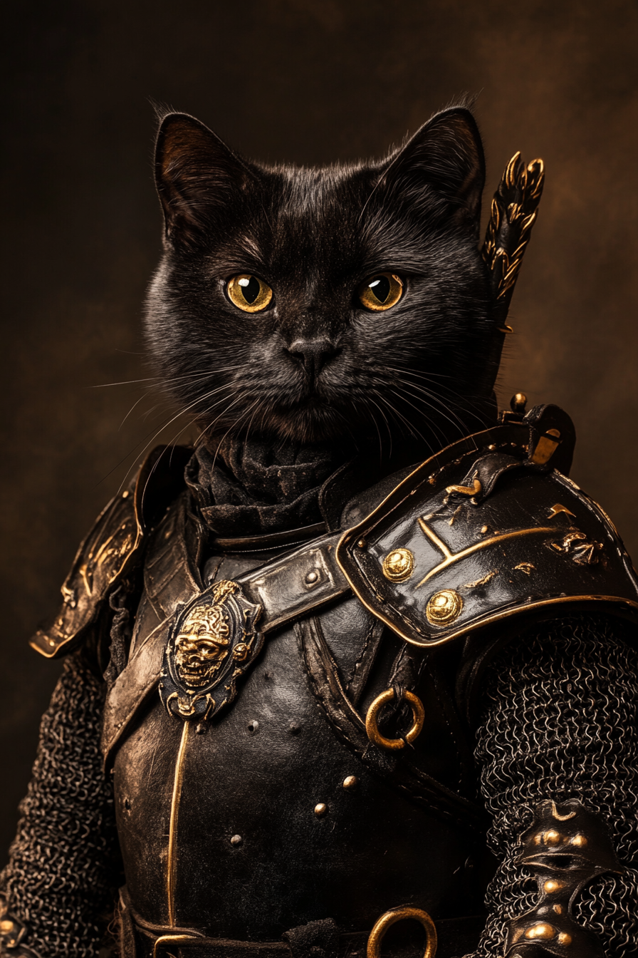 The Knight - Custom Pet Portrait