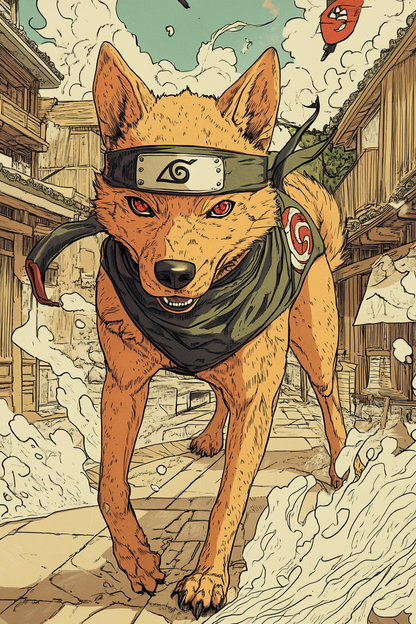 Naruto - Custom Pet Portrait