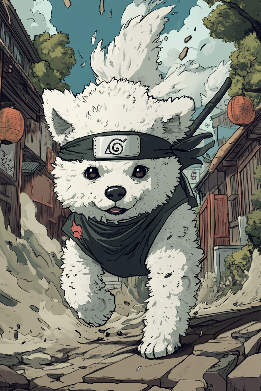 Naruto - Custom Pet Portrait