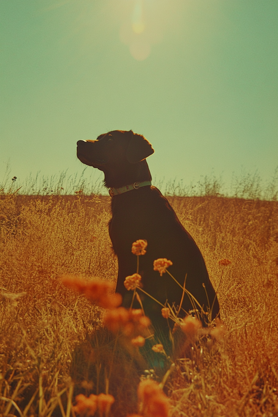Retro Reverie - Custom Pet Portrait