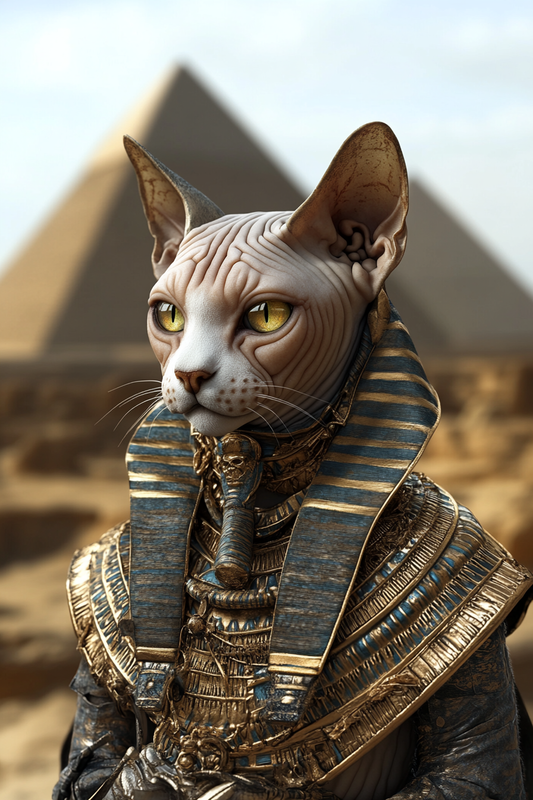 Pharaoh - Custom Pet Portrait