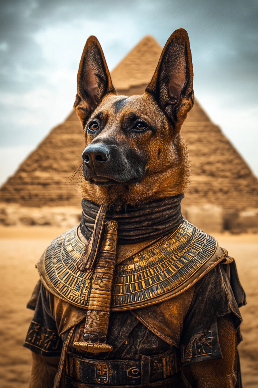 Pharaoh - Custom Pet Portrait