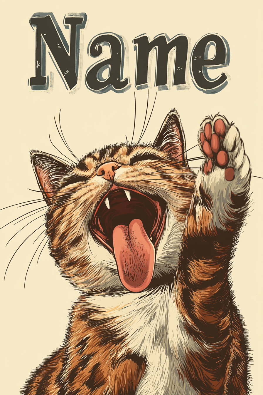 Retro Paws: Comic Pet Chronicles - Custom Phone Case