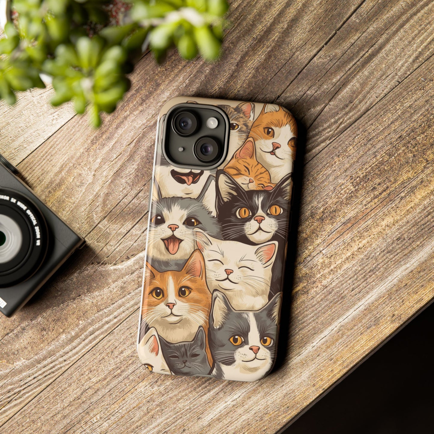 Retro Paws: Comic Pet Chronicles - Custom Phone Case