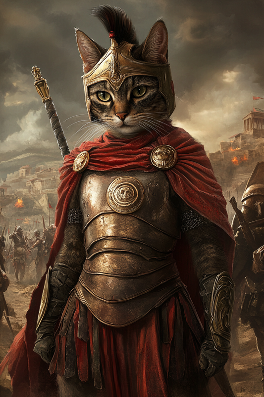 Spartan - Custom Pet Portrait