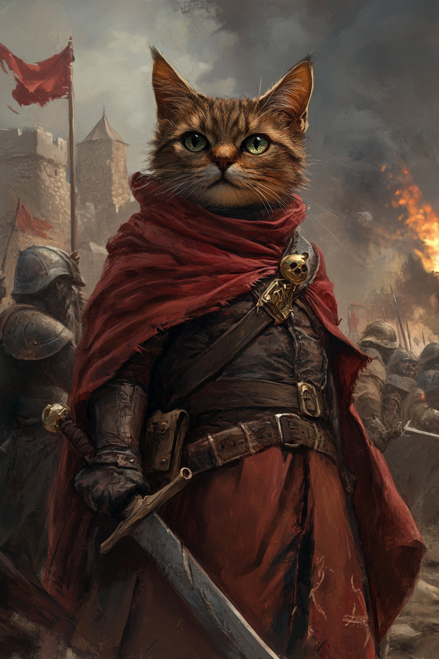 Spartan - Custom Pet Portrait