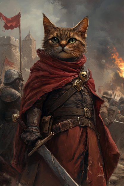 Spartan - Custom Pet Portrait